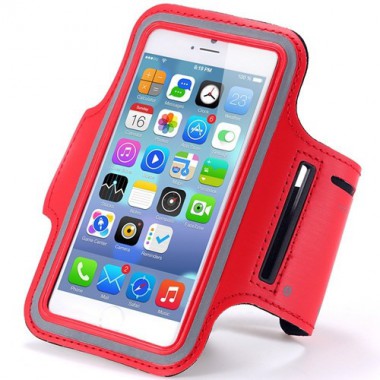 Спортивный красный чехол iArmband для iPhone