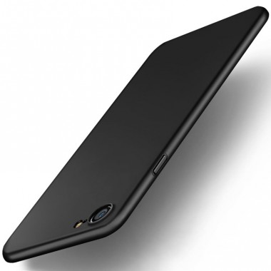 Черный силиконовый чехол для iPhone 7 Plus